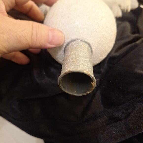 Simply Shabby Chic Christmas Angel 9" Tree Topper Blonde Angel - Picture 5 of 6